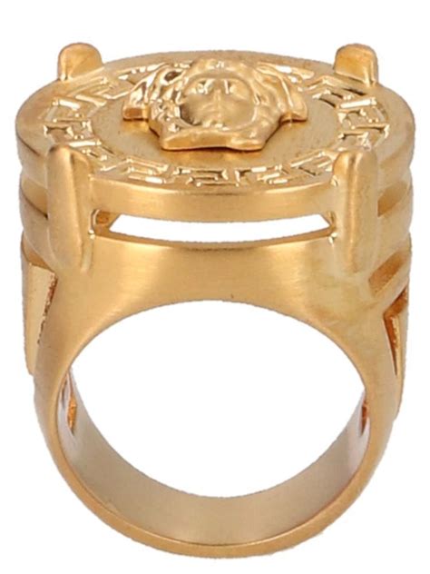 versace signet ring mens